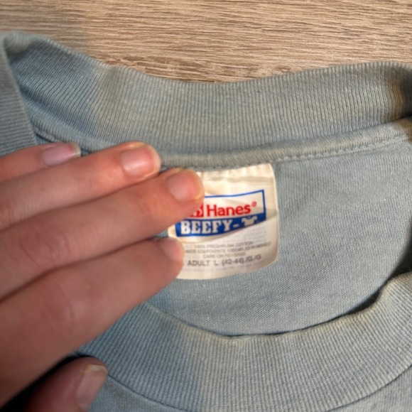 Vintage Jonny Lang Wander This World Tour 98-99 T-Shirt Mens Large Hanes Beefy-T - Picture 3 of 6